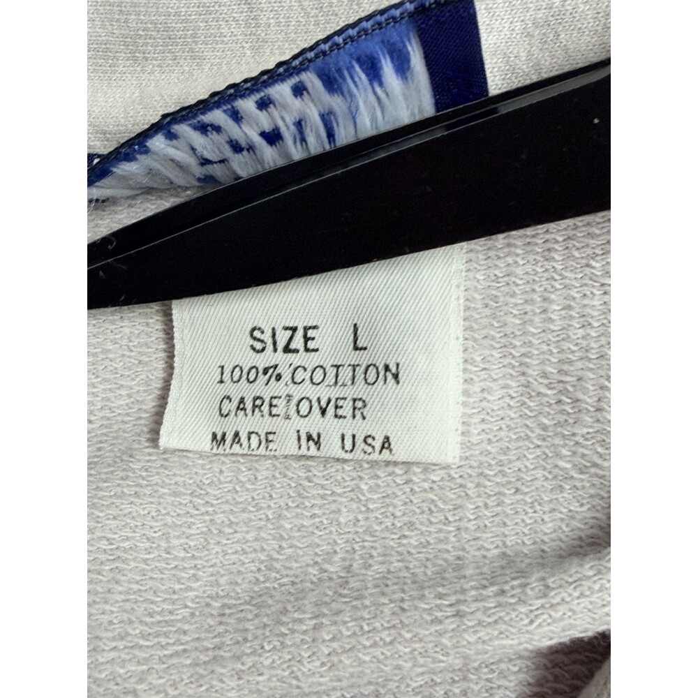 Vintage Susquehanna Trail Outfitters Women's L Light blue cotton button shacket - Picture 6 of 8